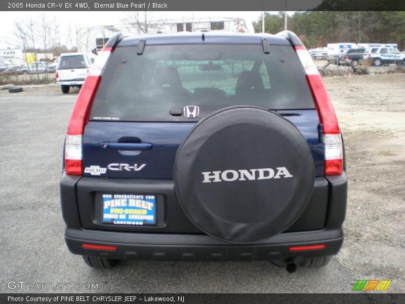 Eternal Blue Pearl / Black 2005 Honda CR-V EX 4WD