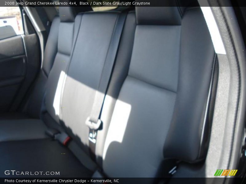 Black / Dark Slate Gray/Light Graystone 2008 Jeep Grand Cherokee Laredo 4x4
