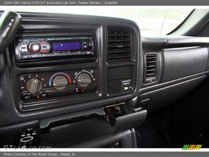 Pewter Metallic / Graphite 2000 GMC Sierra 2500 SLT Extended Cab 4x4