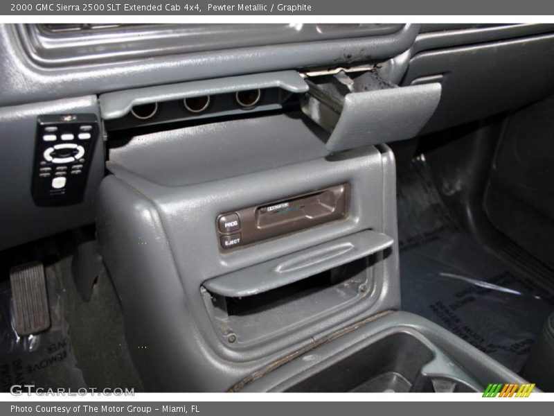 Pewter Metallic / Graphite 2000 GMC Sierra 2500 SLT Extended Cab 4x4