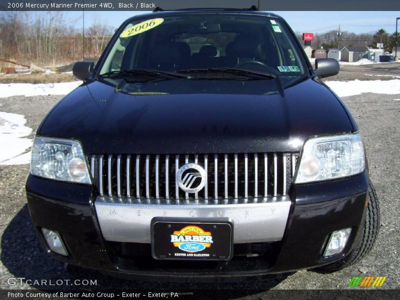 Black / Black 2006 Mercury Mariner Premier 4WD