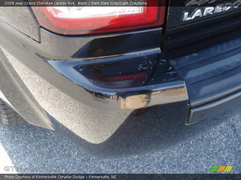 Black / Dark Slate Gray/Light Graystone 2008 Jeep Grand Cherokee Laredo 4x4