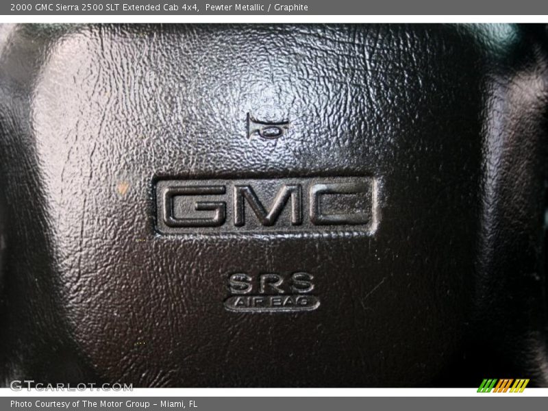 Pewter Metallic / Graphite 2000 GMC Sierra 2500 SLT Extended Cab 4x4