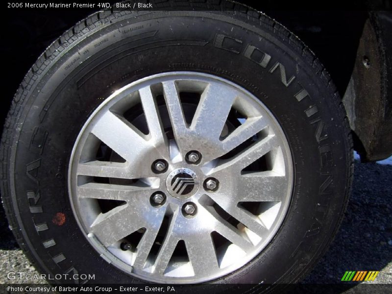 Black / Black 2006 Mercury Mariner Premier 4WD