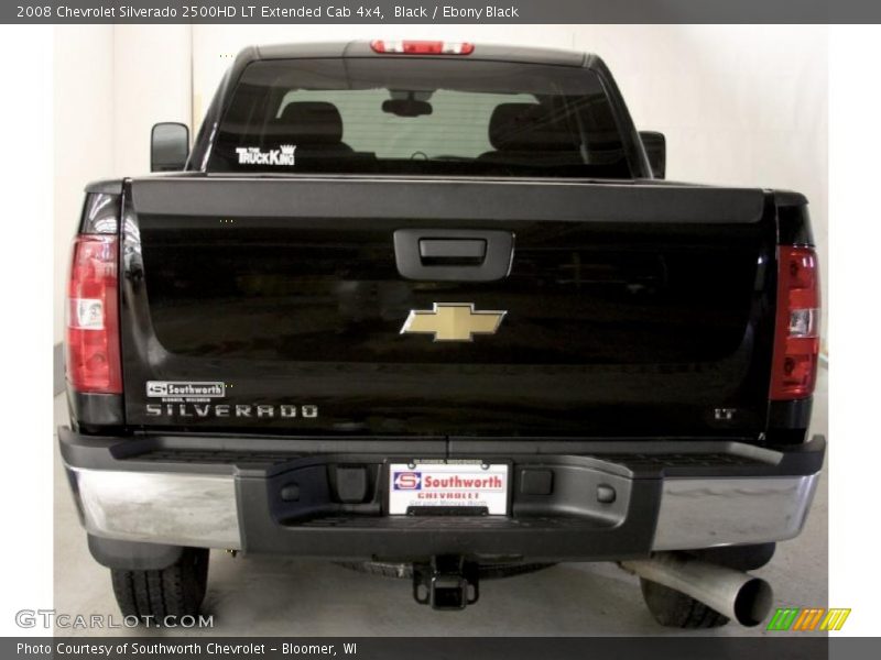 Black / Ebony Black 2008 Chevrolet Silverado 2500HD LT Extended Cab 4x4