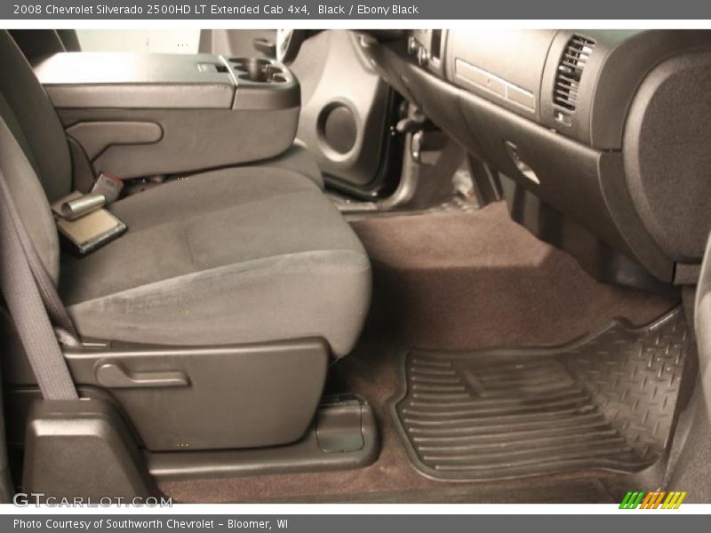 Black / Ebony Black 2008 Chevrolet Silverado 2500HD LT Extended Cab 4x4