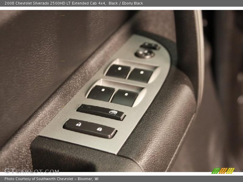 Black / Ebony Black 2008 Chevrolet Silverado 2500HD LT Extended Cab 4x4