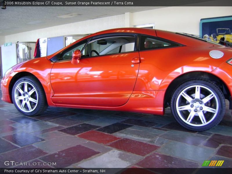 Sunset Orange Pearlescent / Terra Cotta 2006 Mitsubishi Eclipse GT Coupe