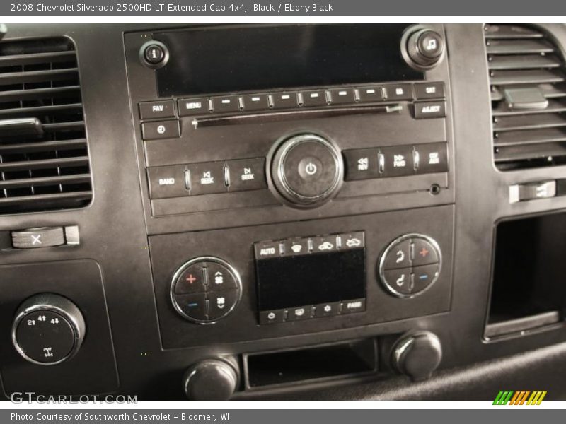 Black / Ebony Black 2008 Chevrolet Silverado 2500HD LT Extended Cab 4x4