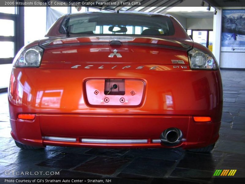 Sunset Orange Pearlescent / Terra Cotta 2006 Mitsubishi Eclipse GT Coupe
