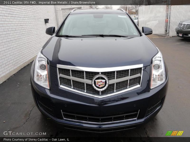 Imperial Blue Metallic / Shale/Brownstone 2011 Cadillac SRX FWD