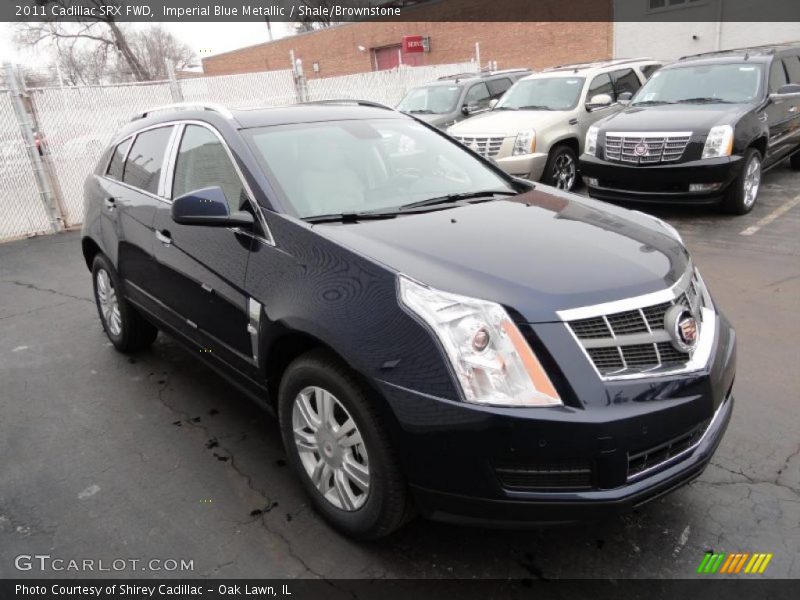  2011 SRX FWD Imperial Blue Metallic