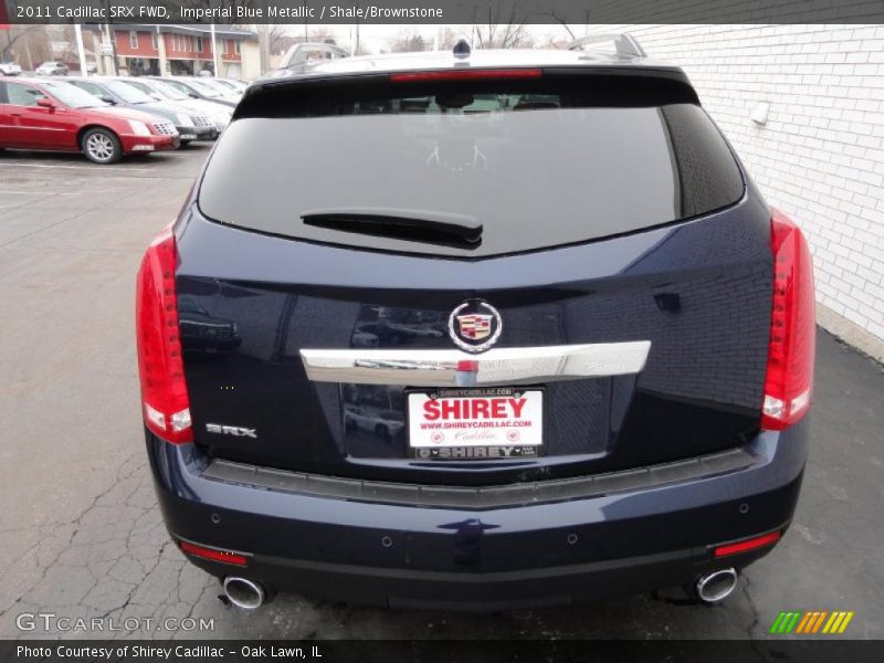 Imperial Blue Metallic / Shale/Brownstone 2011 Cadillac SRX FWD