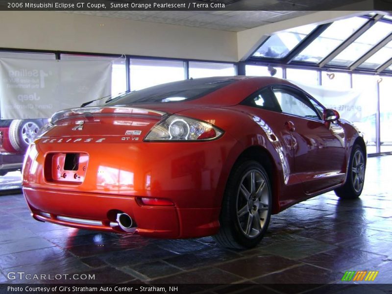 Sunset Orange Pearlescent / Terra Cotta 2006 Mitsubishi Eclipse GT Coupe