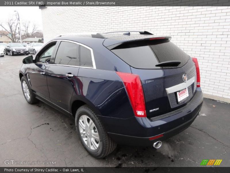  2011 SRX FWD Imperial Blue Metallic