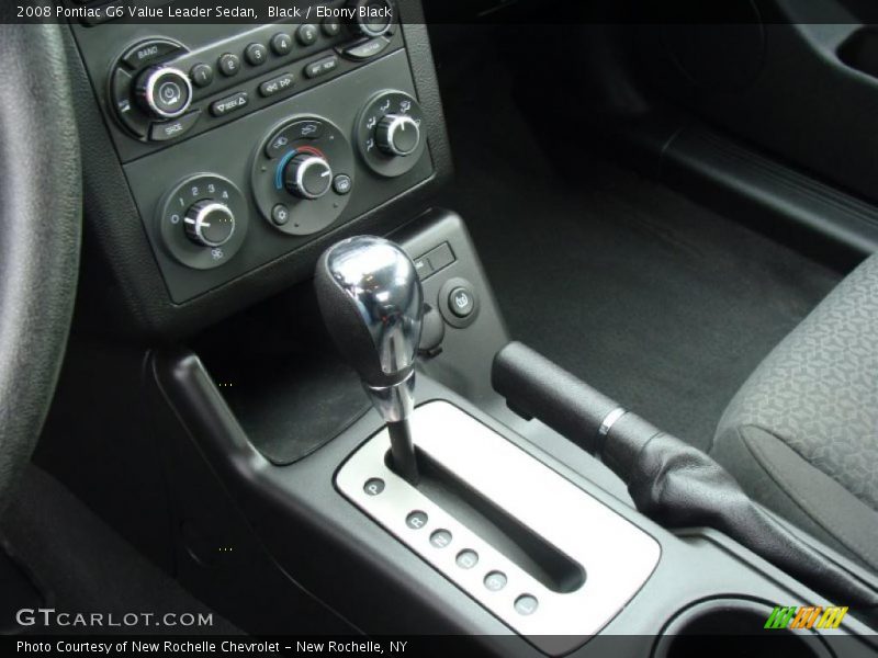 Black / Ebony Black 2008 Pontiac G6 Value Leader Sedan