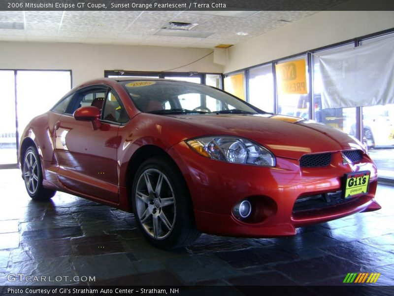 Sunset Orange Pearlescent / Terra Cotta 2006 Mitsubishi Eclipse GT Coupe