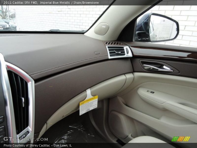 Imperial Blue Metallic / Shale/Brownstone 2011 Cadillac SRX FWD