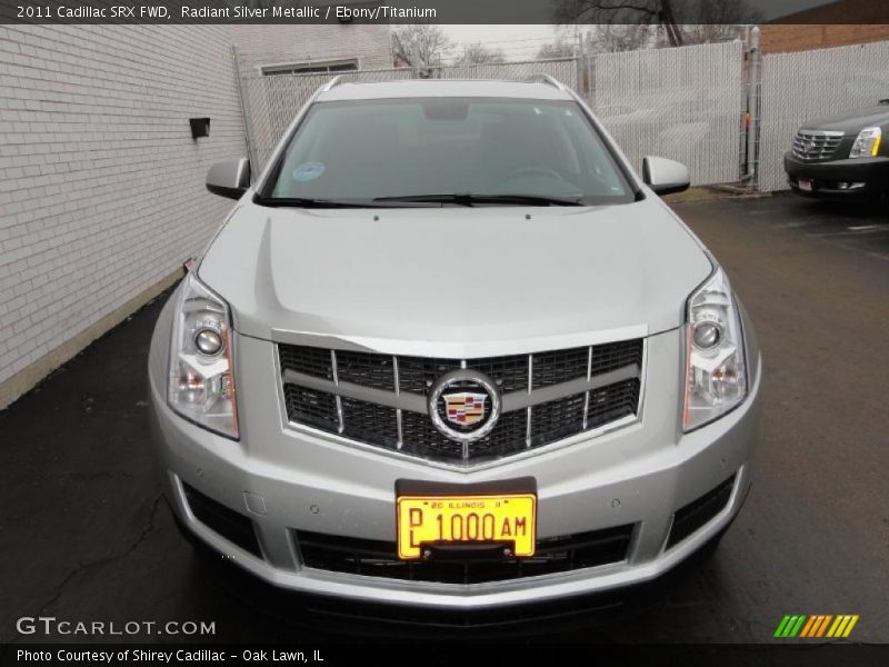 Radiant Silver Metallic / Ebony/Titanium 2011 Cadillac SRX FWD