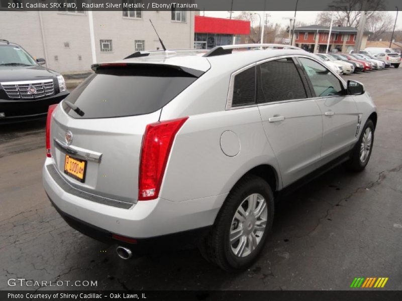 Radiant Silver Metallic / Ebony/Titanium 2011 Cadillac SRX FWD