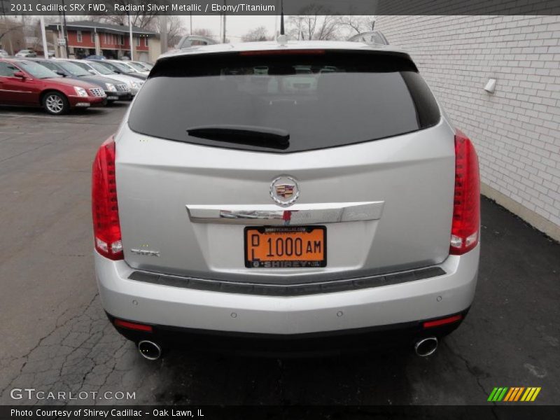 Radiant Silver Metallic / Ebony/Titanium 2011 Cadillac SRX FWD