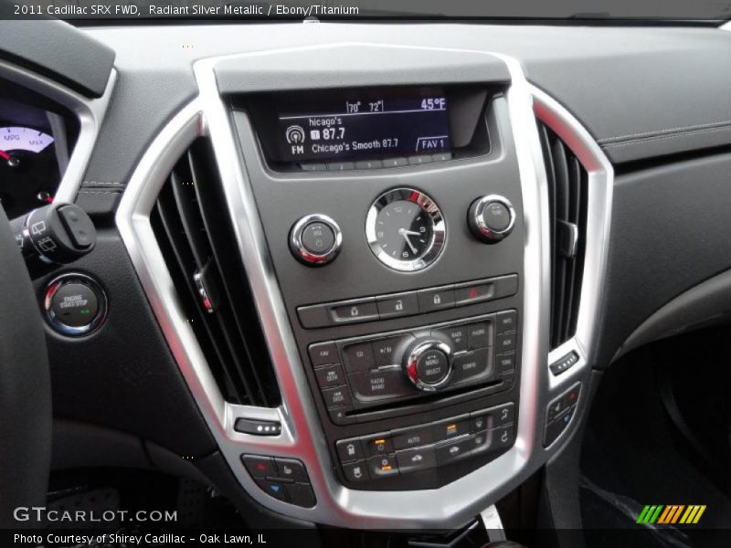 Dashboard of 2011 SRX FWD