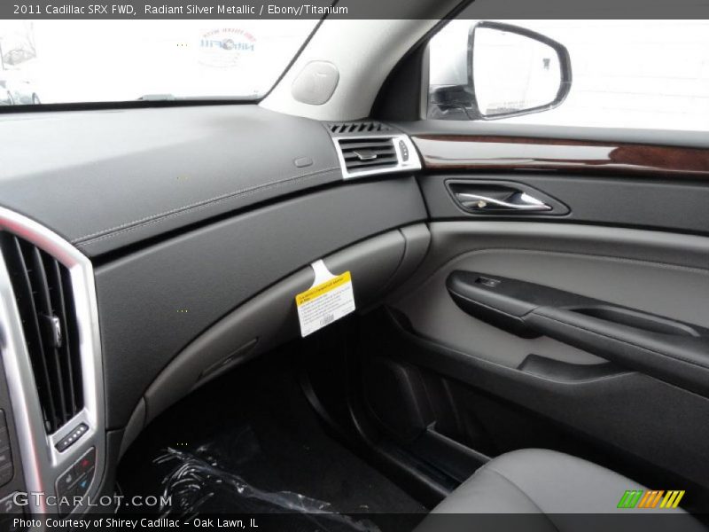 Radiant Silver Metallic / Ebony/Titanium 2011 Cadillac SRX FWD