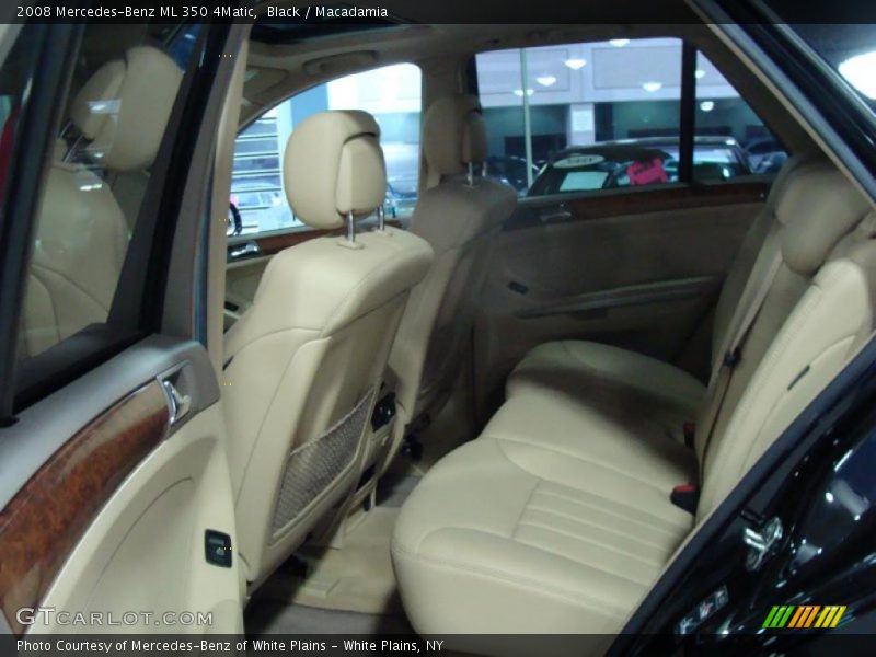 Black / Macadamia 2008 Mercedes-Benz ML 350 4Matic