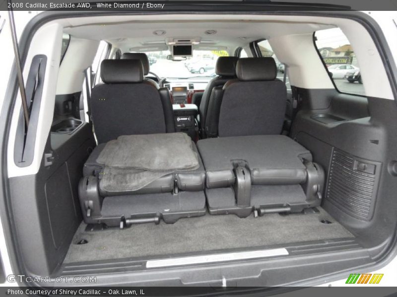 White Diamond / Ebony 2008 Cadillac Escalade AWD