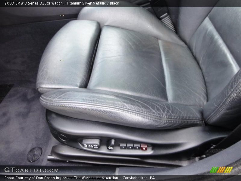  2003 3 Series 325xi Wagon Black Interior