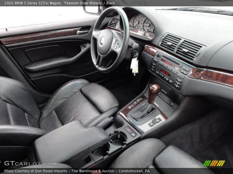  2003 3 Series 325xi Wagon Black Interior