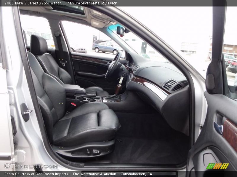  2003 3 Series 325xi Wagon Black Interior