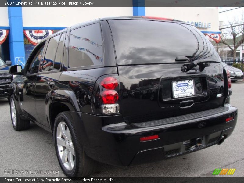 Black / Ebony 2007 Chevrolet TrailBlazer SS 4x4