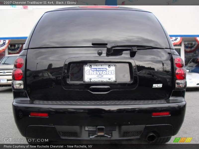 Black / Ebony 2007 Chevrolet TrailBlazer SS 4x4
