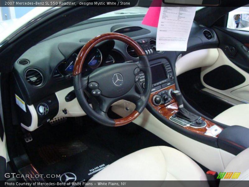 Stone Interior - 2007 SL 550 Roadster 