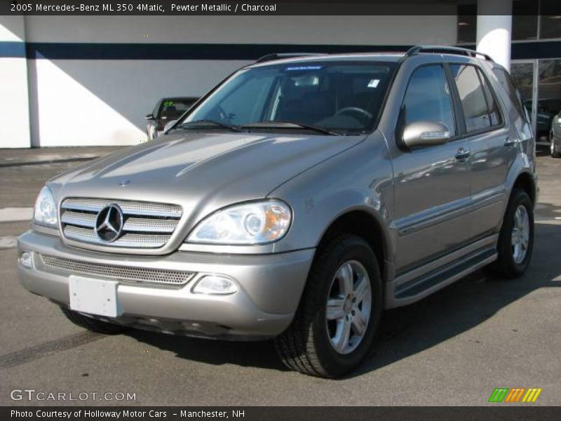 Pewter Metallic / Charcoal 2005 Mercedes-Benz ML 350 4Matic