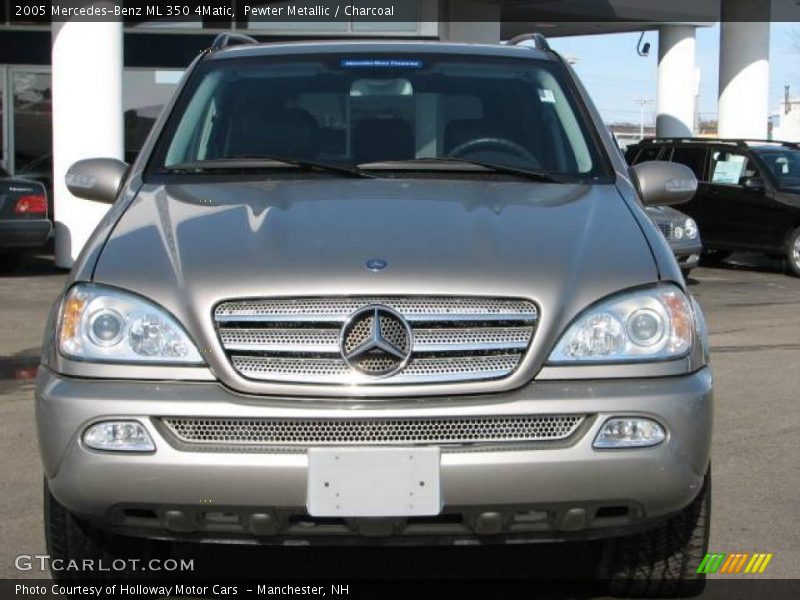 Pewter Metallic / Charcoal 2005 Mercedes-Benz ML 350 4Matic