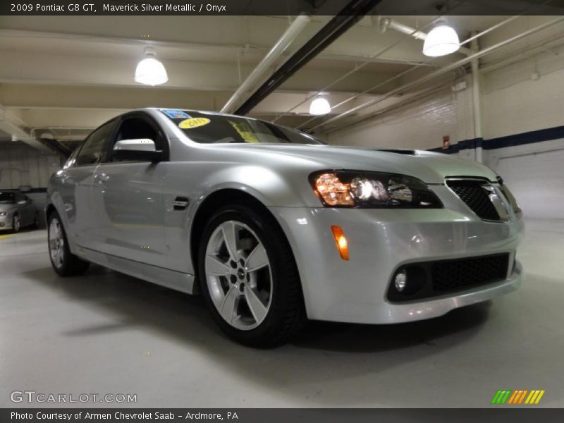 Maverick Silver Metallic / Onyx 2009 Pontiac G8 GT