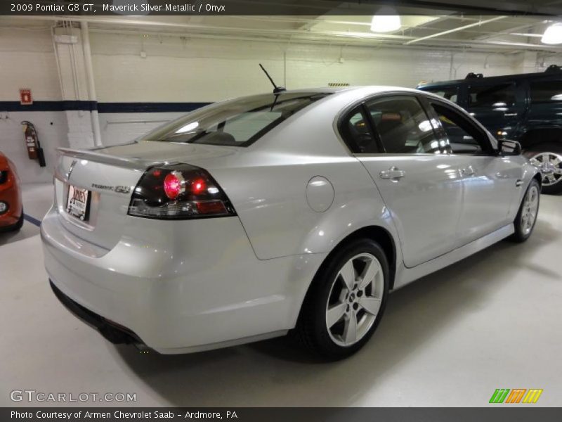 Maverick Silver Metallic / Onyx 2009 Pontiac G8 GT