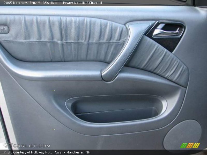 Pewter Metallic / Charcoal 2005 Mercedes-Benz ML 350 4Matic