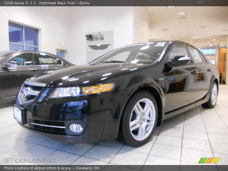 Nighthawk Black Pearl / Ebony 2008 Acura TL 3.2