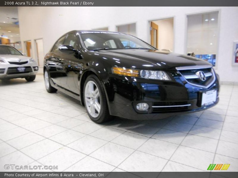 Nighthawk Black Pearl / Ebony 2008 Acura TL 3.2