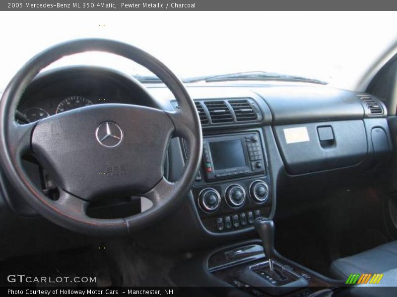 Pewter Metallic / Charcoal 2005 Mercedes-Benz ML 350 4Matic