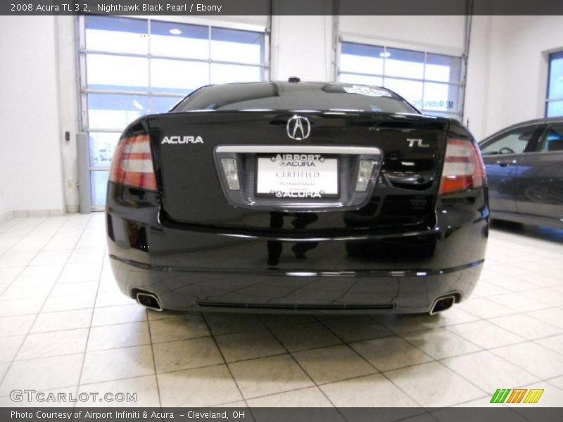 Nighthawk Black Pearl / Ebony 2008 Acura TL 3.2