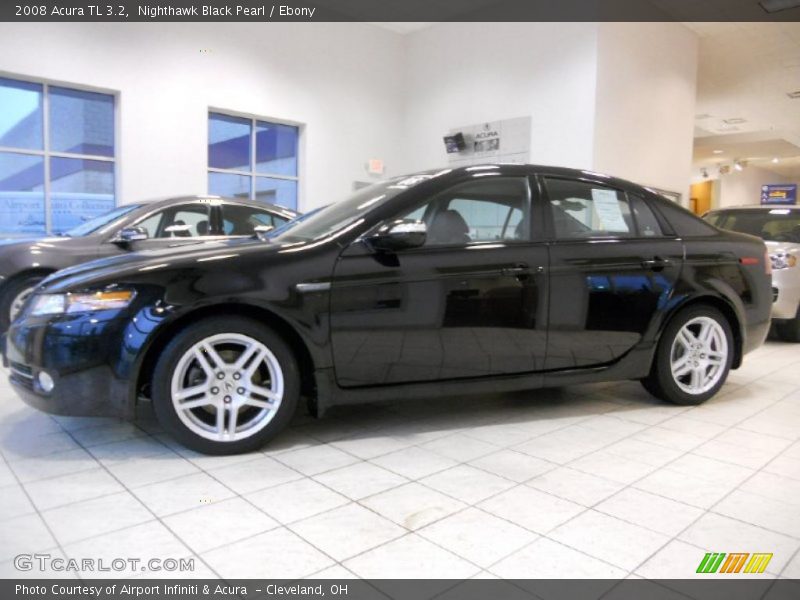Nighthawk Black Pearl / Ebony 2008 Acura TL 3.2