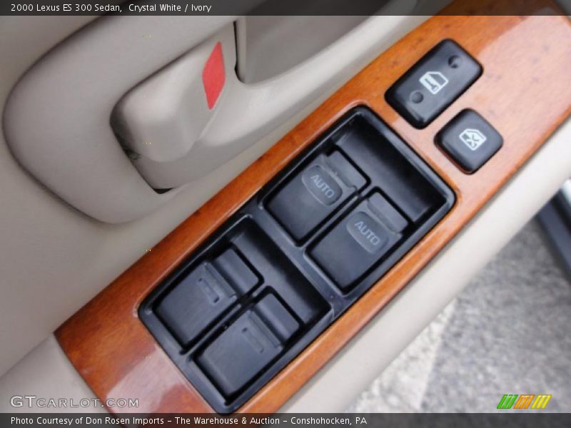 Crystal White / Ivory 2000 Lexus ES 300 Sedan