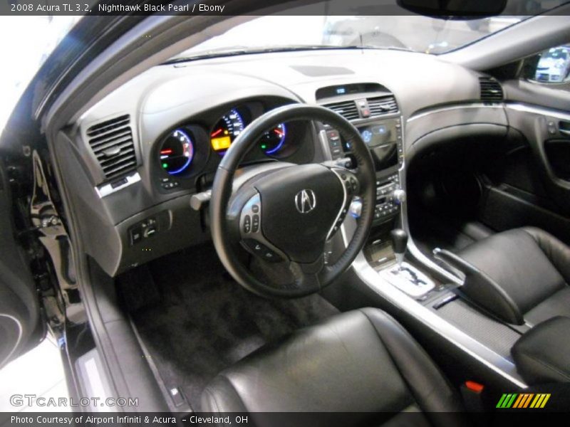 Nighthawk Black Pearl / Ebony 2008 Acura TL 3.2