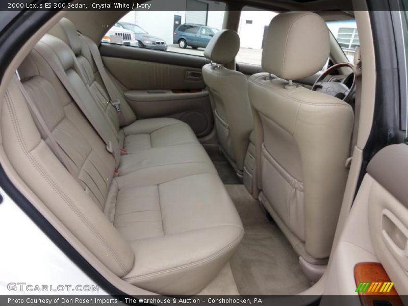 Crystal White / Ivory 2000 Lexus ES 300 Sedan