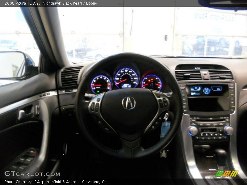 Nighthawk Black Pearl / Ebony 2008 Acura TL 3.2