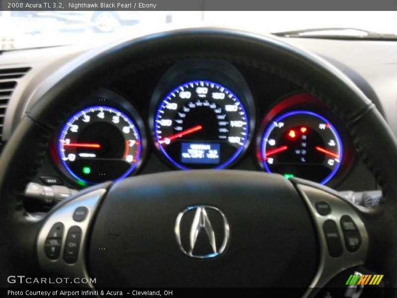 Nighthawk Black Pearl / Ebony 2008 Acura TL 3.2